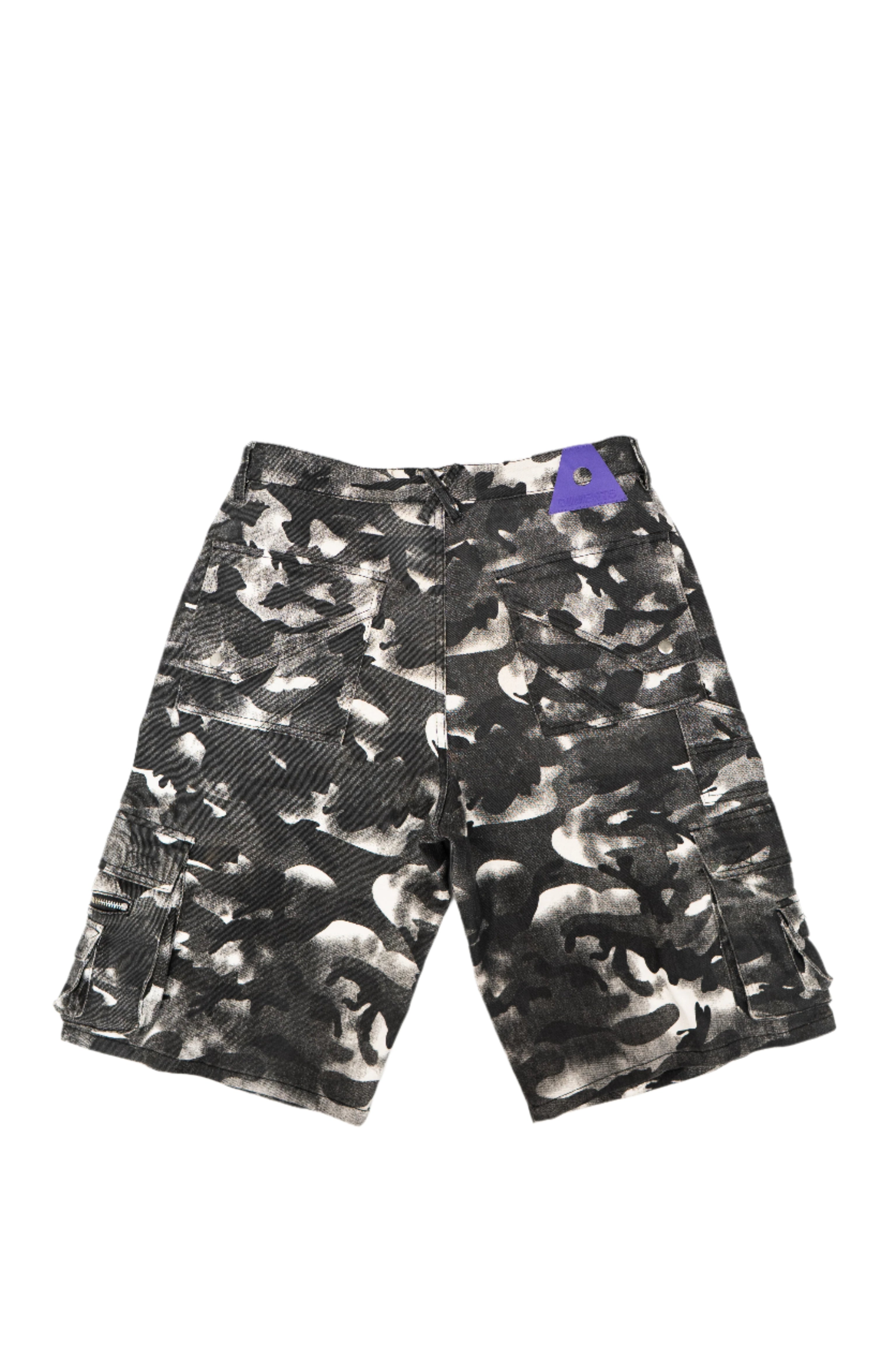Waxed Ash Camo “GRYMM” Shorts