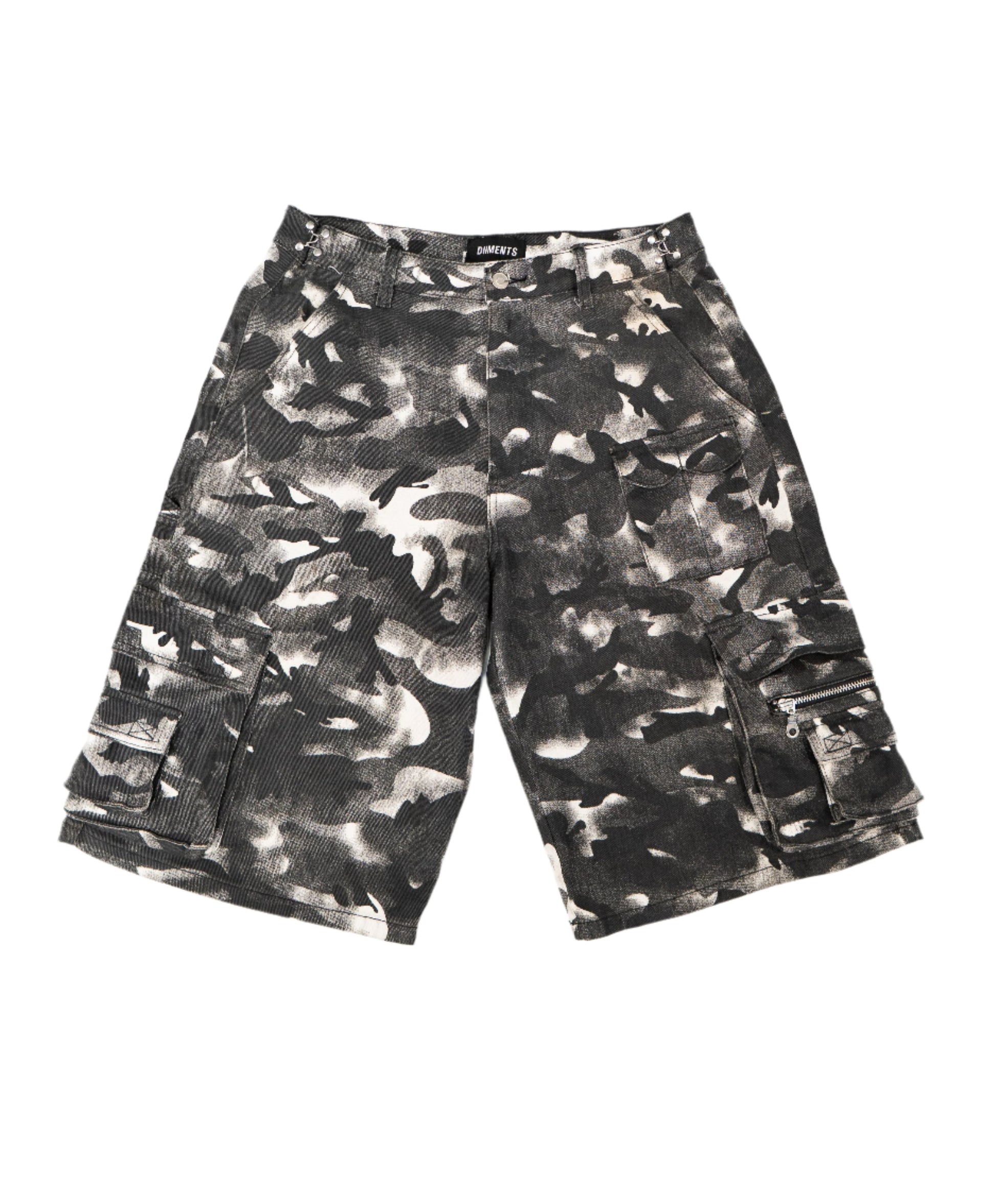 Waxed Ash Camo “GRYMM” Shorts