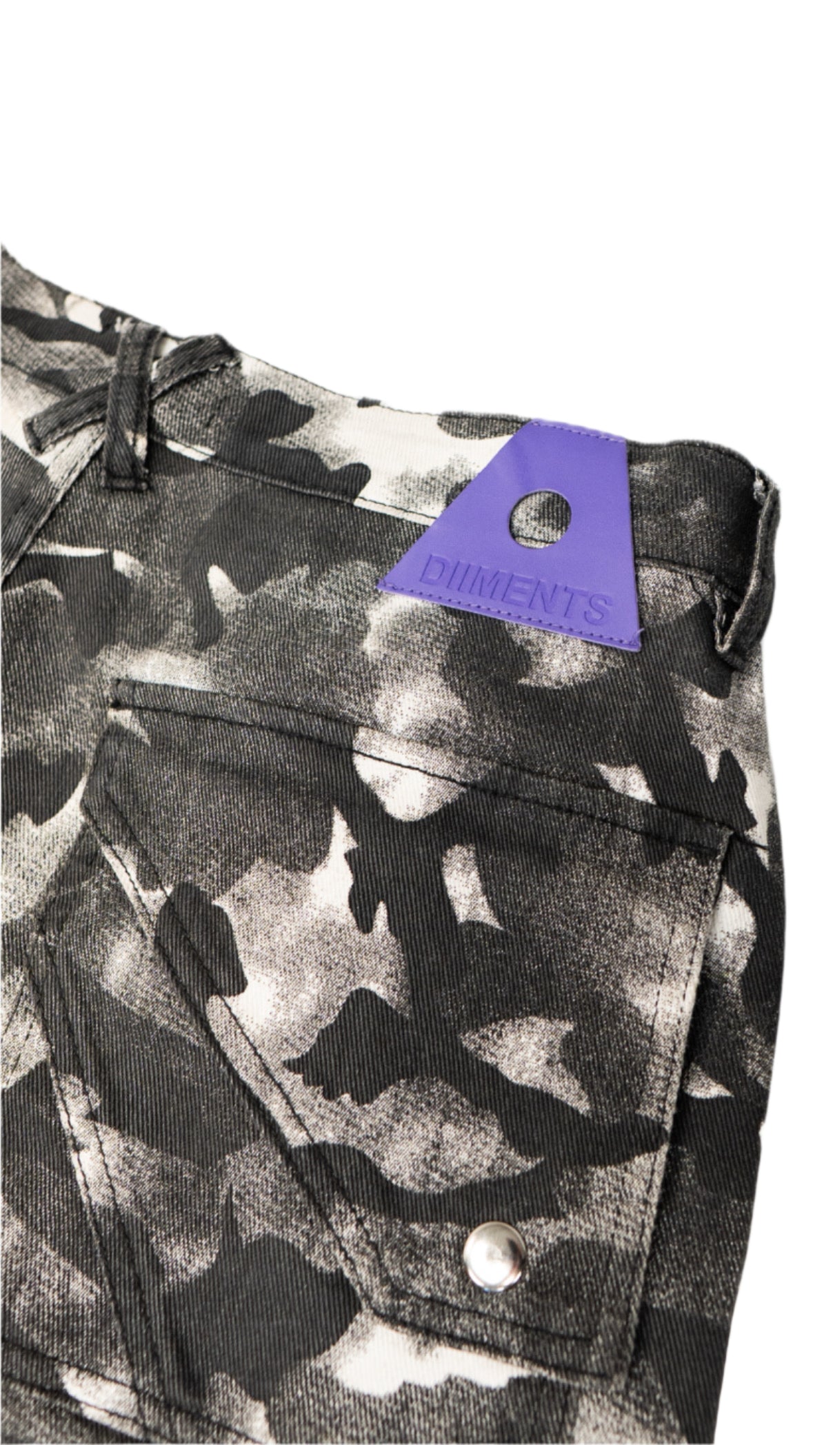 Waxed Ash Camo “GRYMM” Shorts